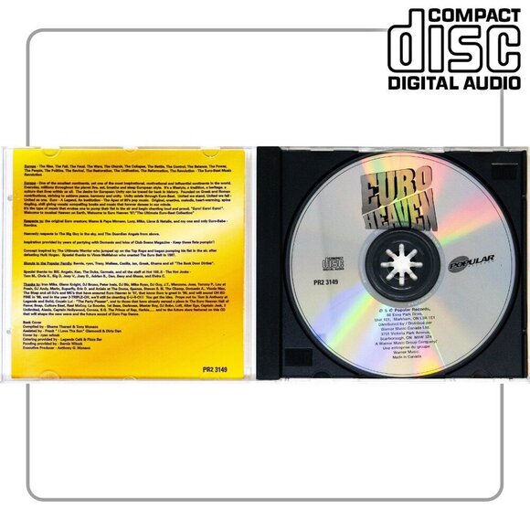 Tony Monaco - Euro Heaven 1997 - Music CD - Picture 2 of 2